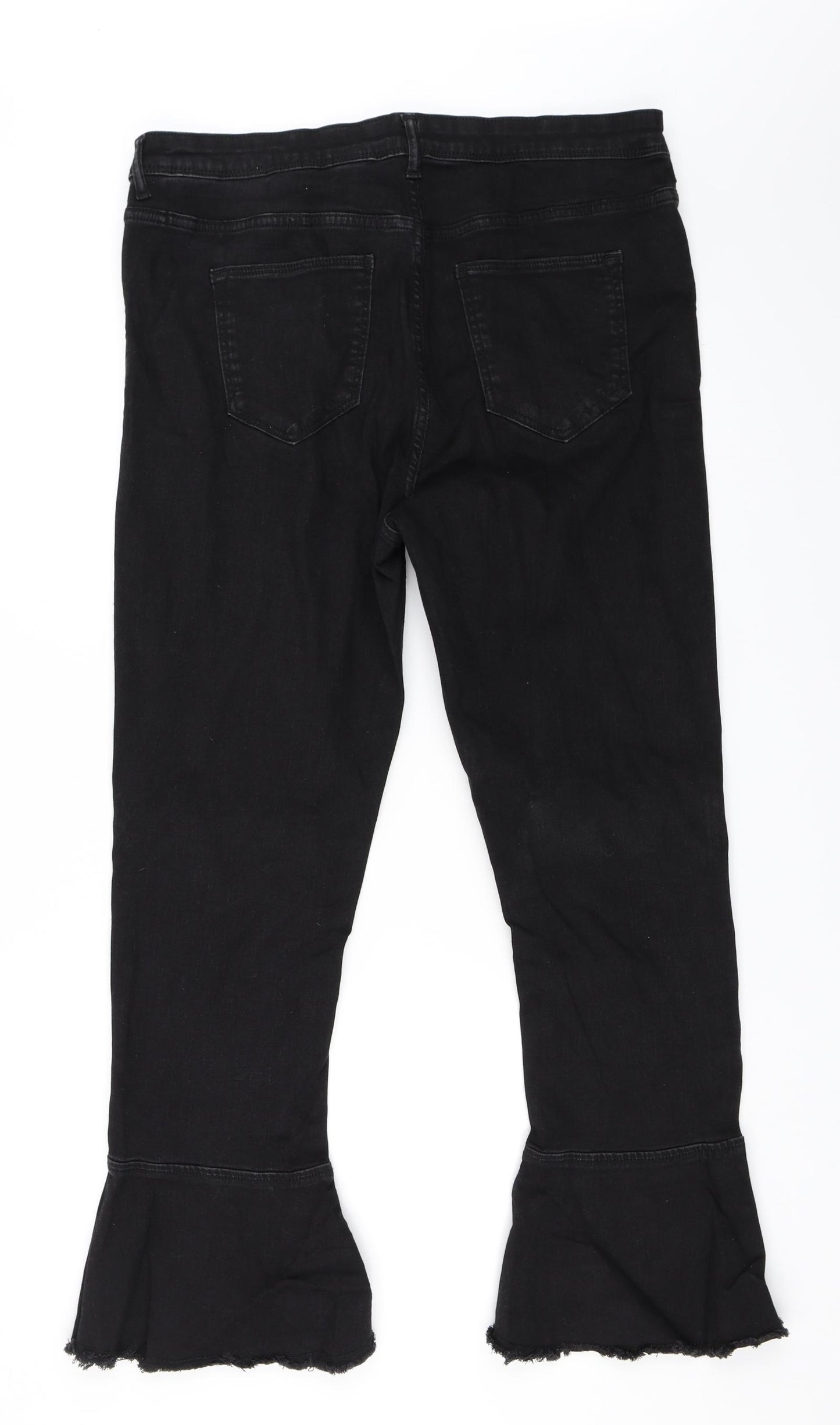 NEXT Womens Black   Skinny Jeans Size 18 L28 in