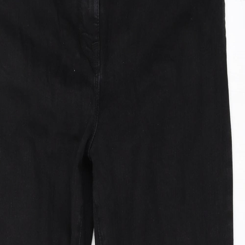 NEXT Womens Black   Skinny Jeans Size 18 L28 in