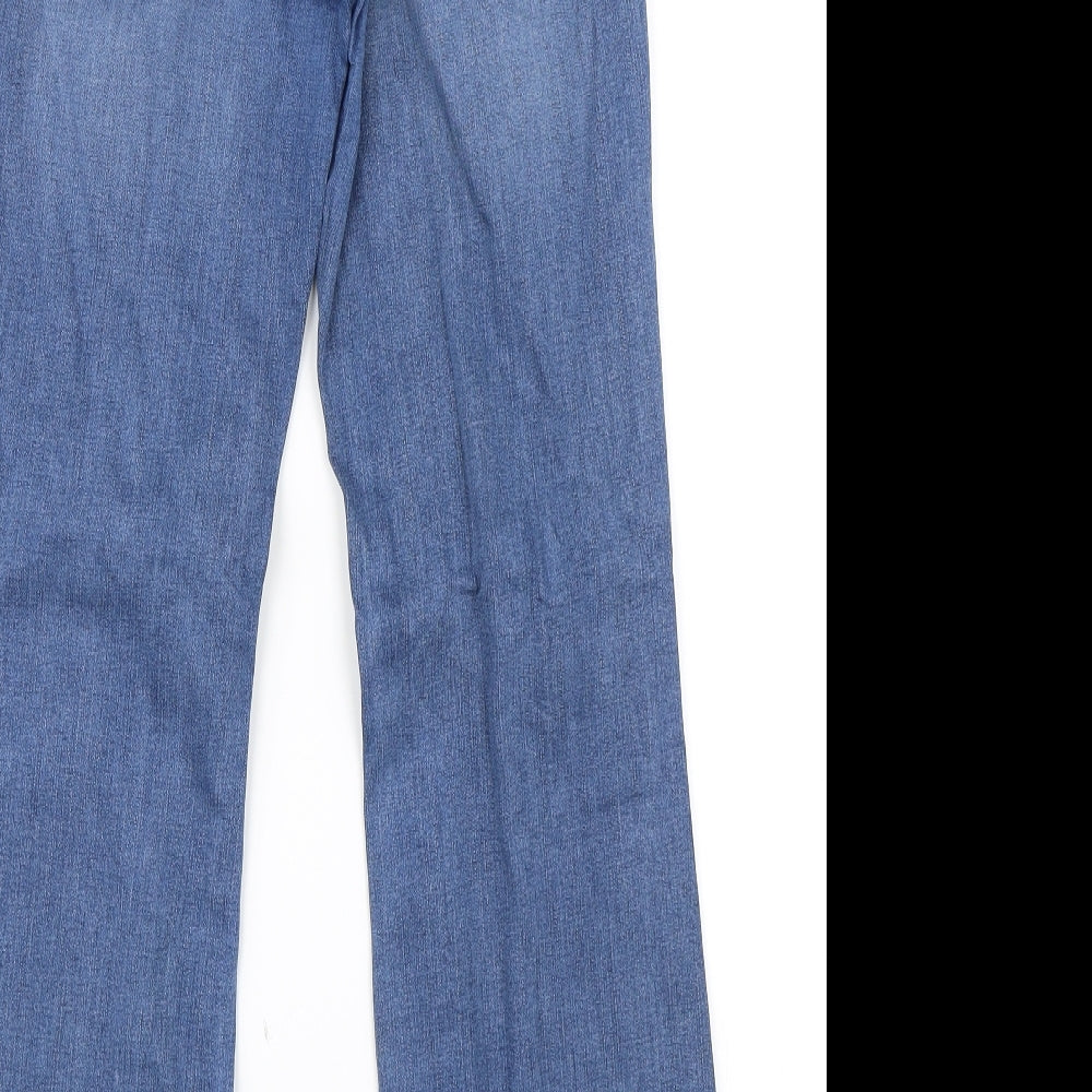 NEXT Womens Blue   Bootcut Jeans Size 14 L30 in