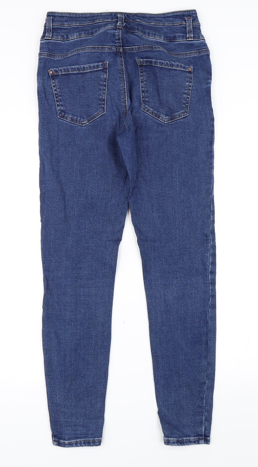 Newlook Womens Blue   Skinny Jeans Size 12 L28 in