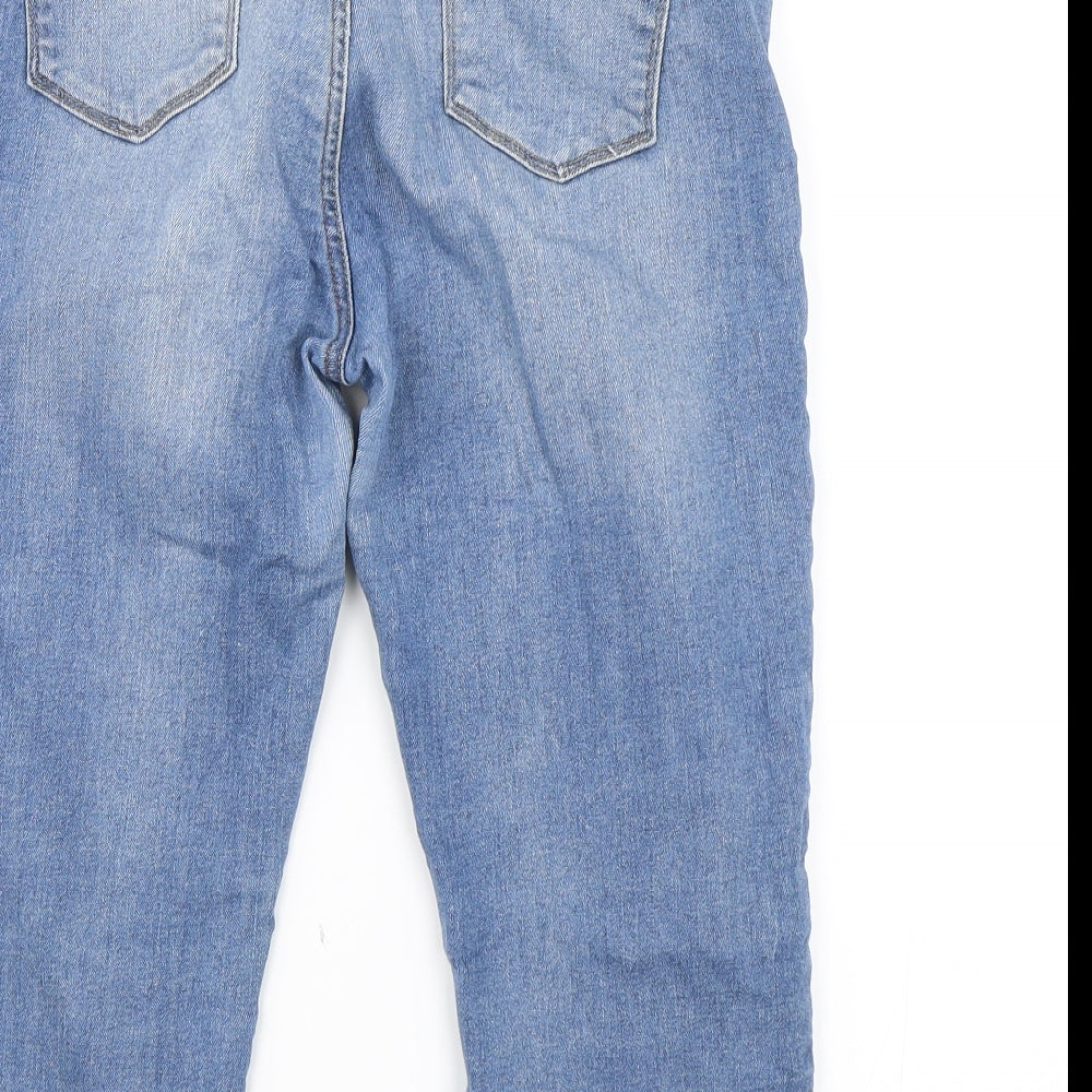 Dorothy Perkins Womens Blue   Cropped Jeans Size 14