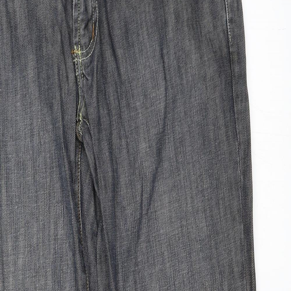 Bench Womens Blue   Wide-Leg Jeans Size 28 in L28 in