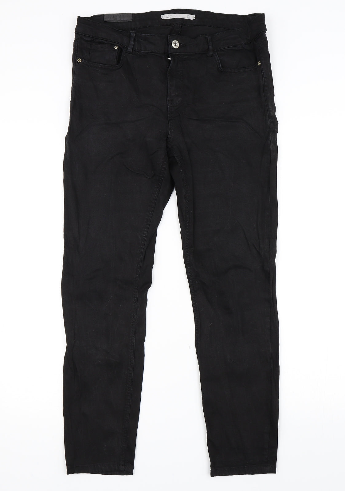 Zara Womens Black   Skinny Jeans Size 12 L28 in