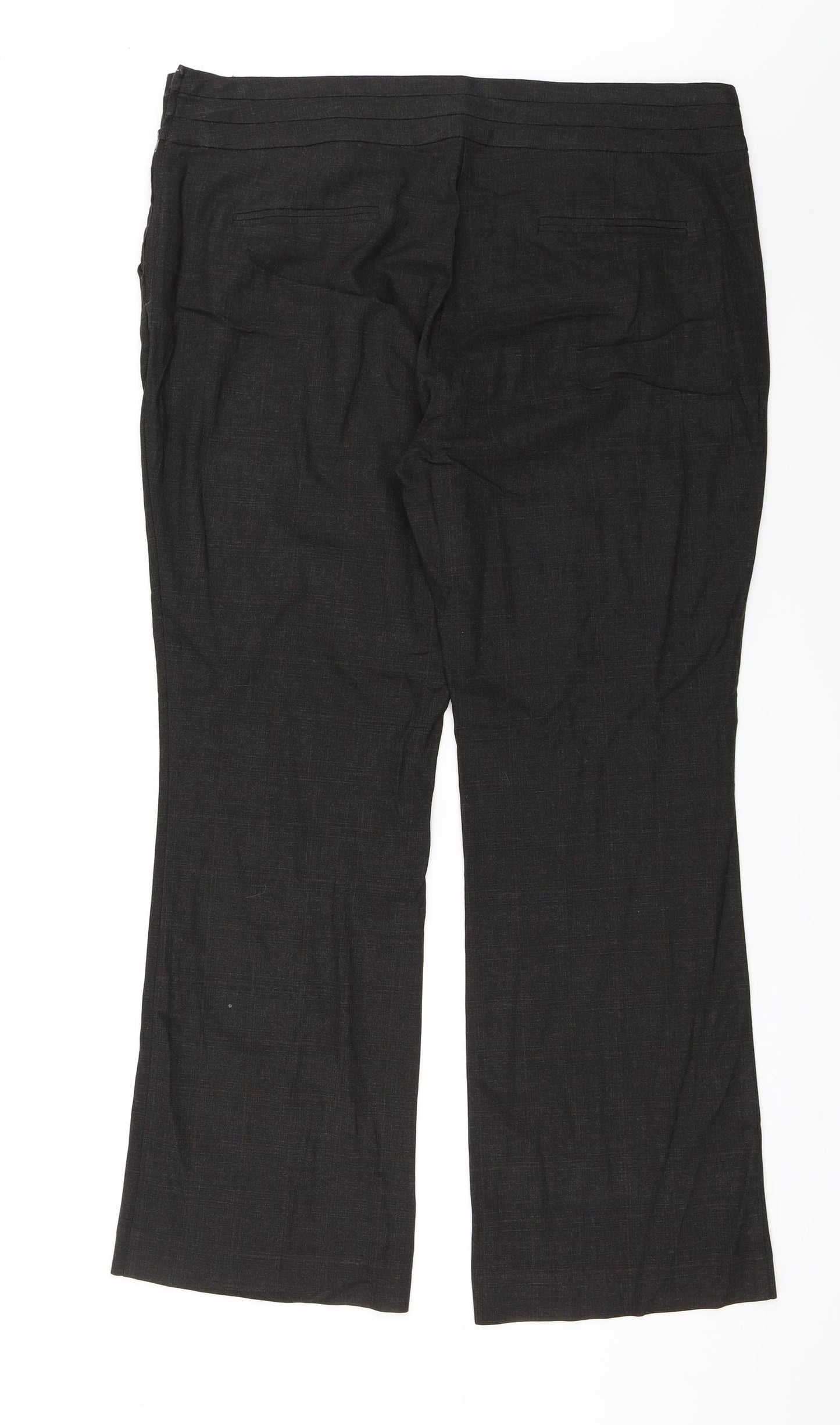Per Una Womens Brown   Trousers  Size 18 L30 in