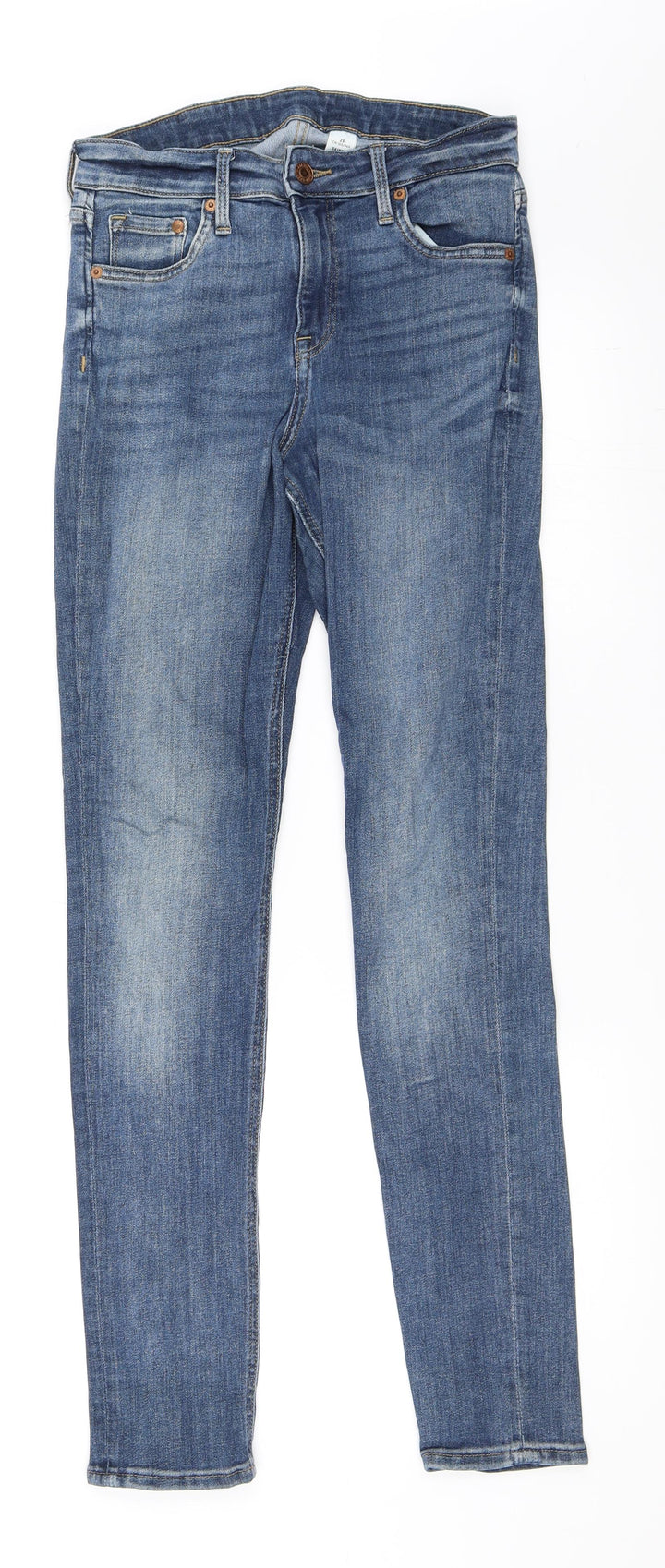 H&M Womens Blue Skinny Jeans Size 28 in L31 in
