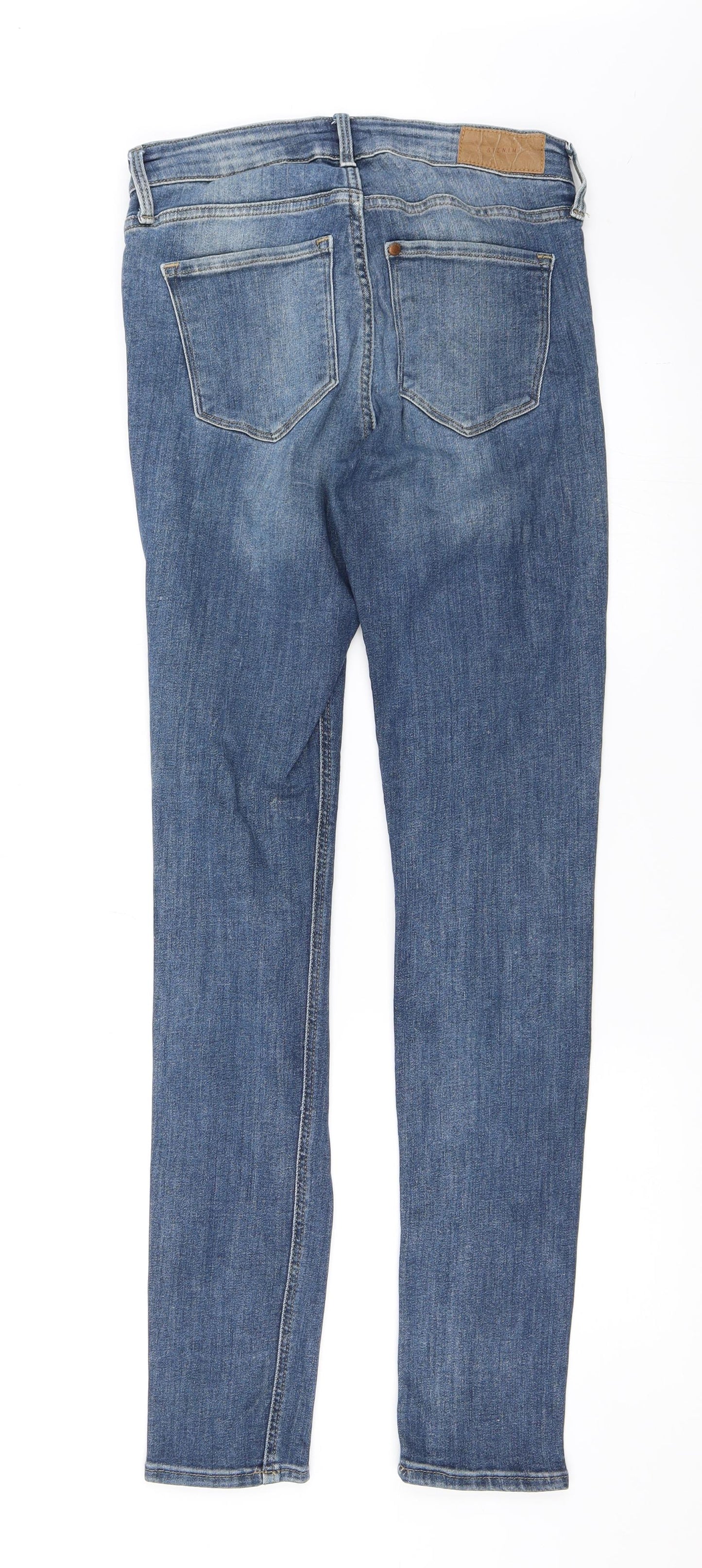 H&M Womens Blue   Skinny Jeans Size 28 in L31 in