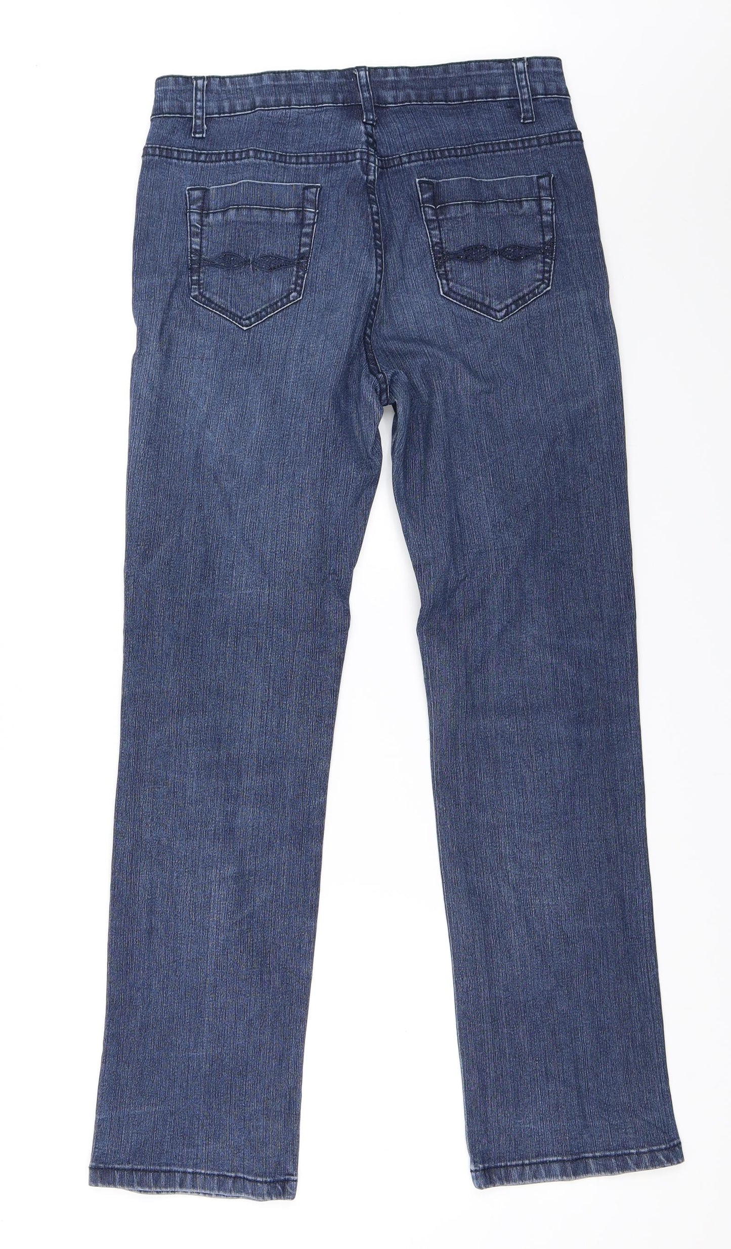 H&D  Womens Blue   Straight Jeans Size 31 in L28 in