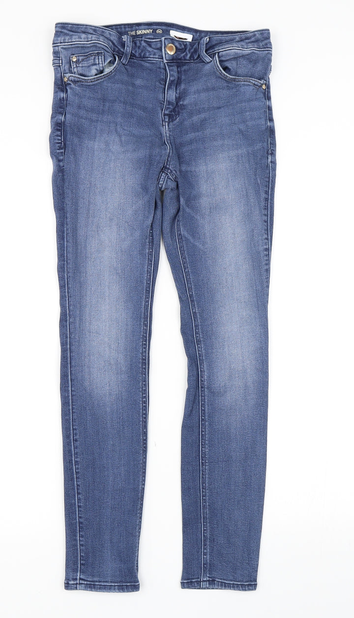 C&A Womens Blue Skinny Jeans Size 28 in L25 in