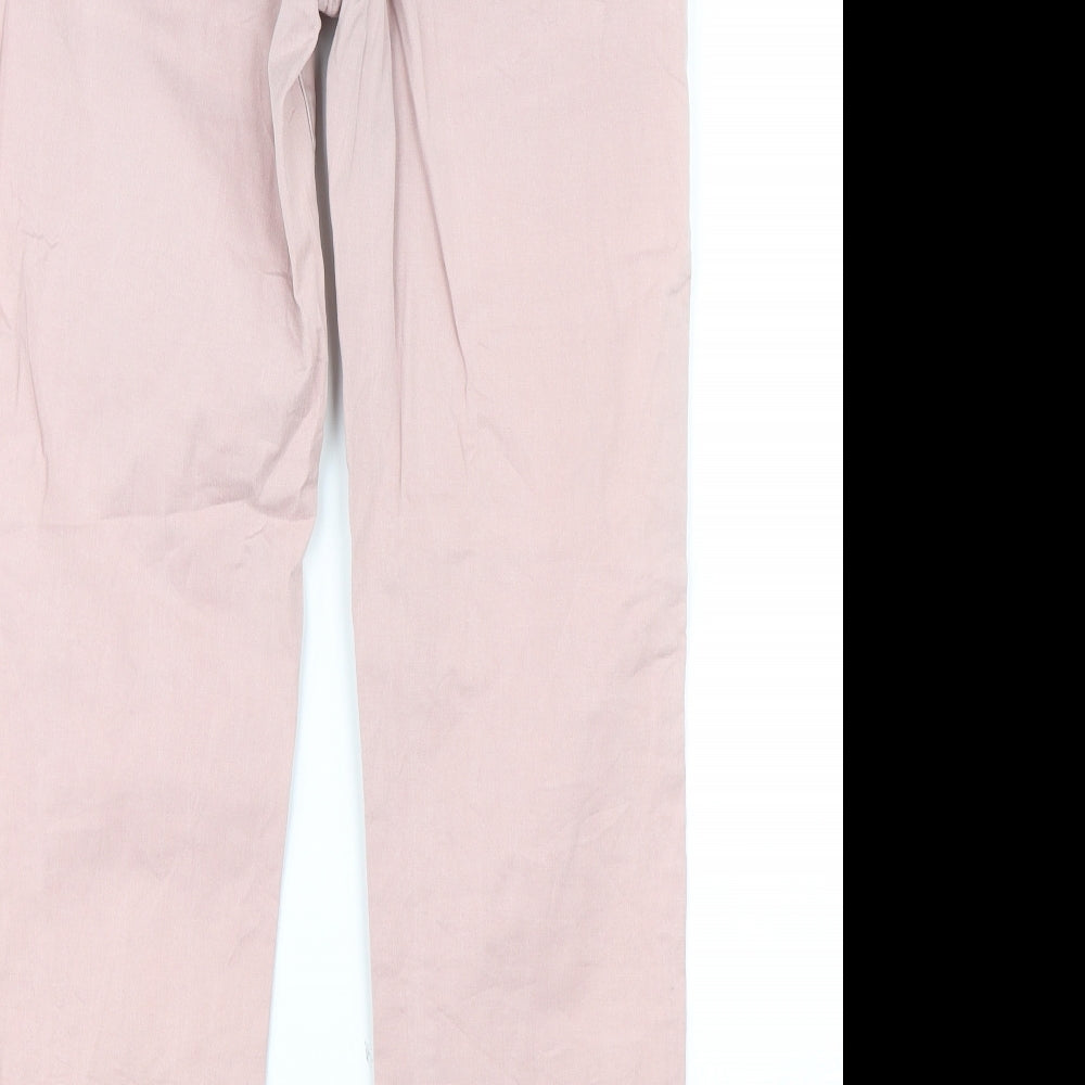 Preworn Womens Pink   Chino Trousers Size 30 in L27 in