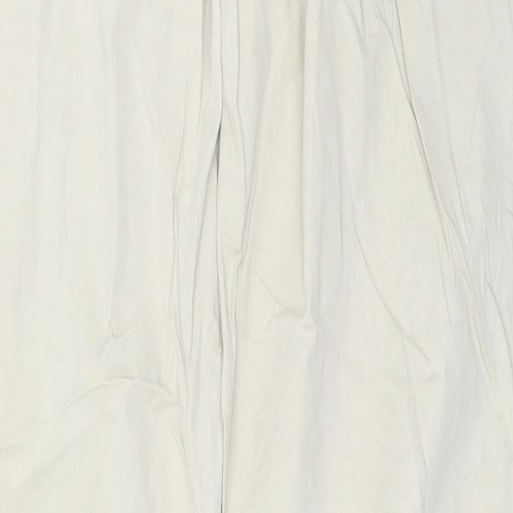 S Oliver Womens Beige   Chino Trousers Size 14 L32 in