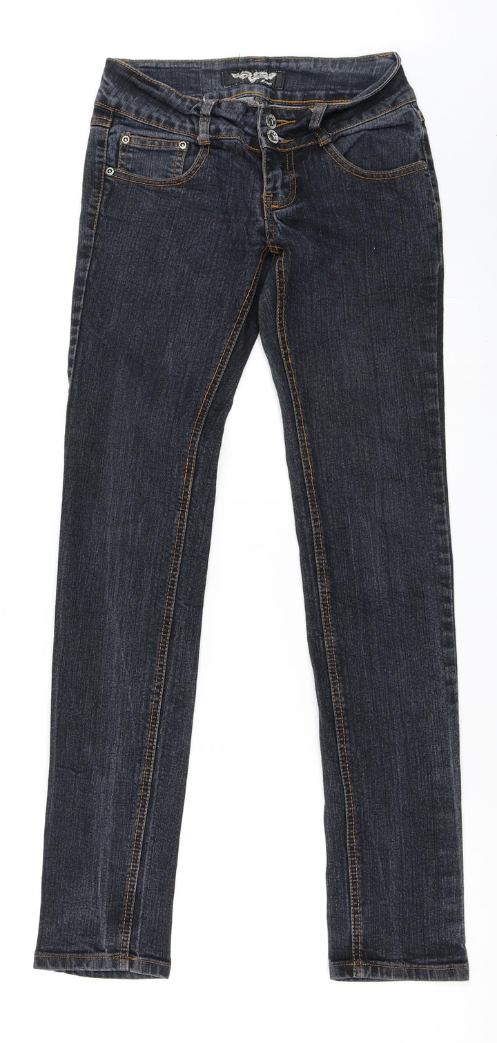 Revers Womens Black Straight Jeans Size 26 in L31 in