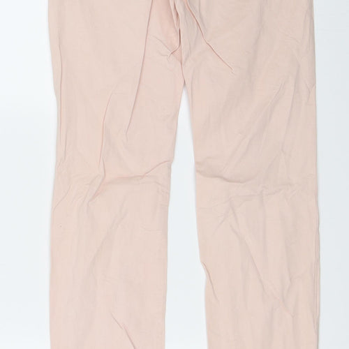 H&M Womens Pink   Skinny Jeans Size 8 L33 in