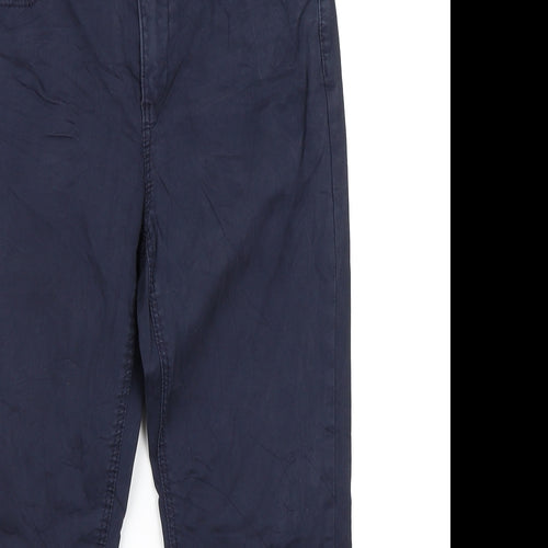Espirit Womens Blue   Cropped Trousers Size 10 L22 in