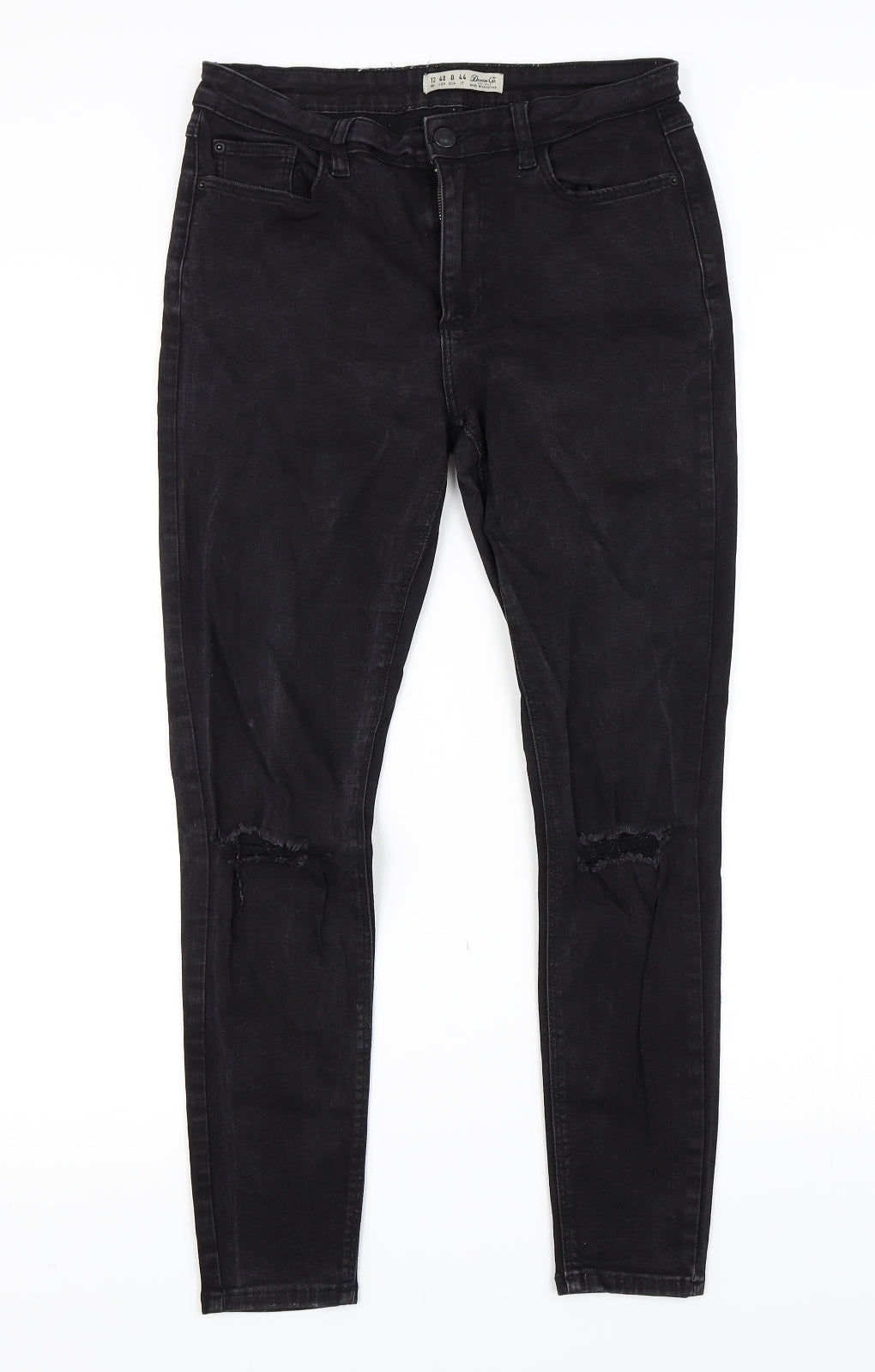 Primark Womens Black   Skinny Jeans Size 12 L27 in