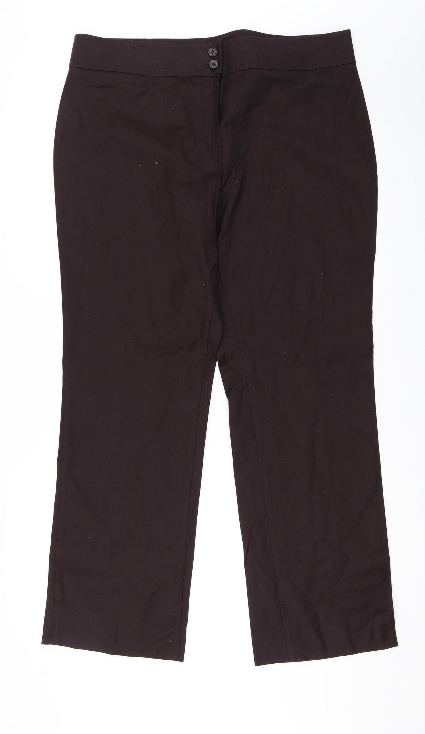 Preworn Womens Purple   Trousers  Size 18 L30 in