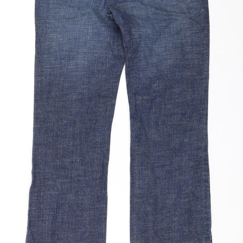 Seven 7 Womens Blue   Straight Jeans Size 32 in L34 in