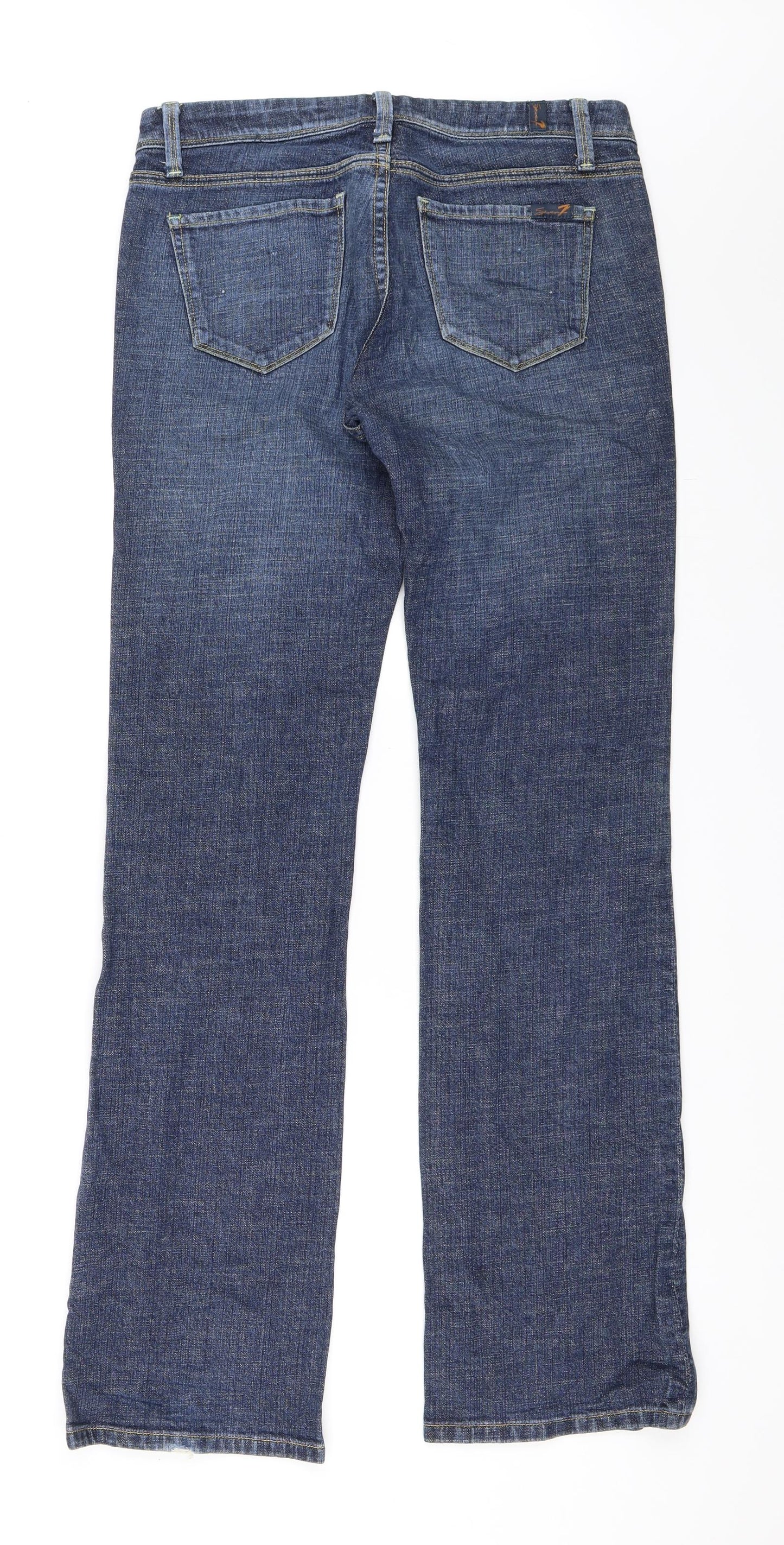 Seven 7 Womens Blue   Straight Jeans Size 32 in L34 in