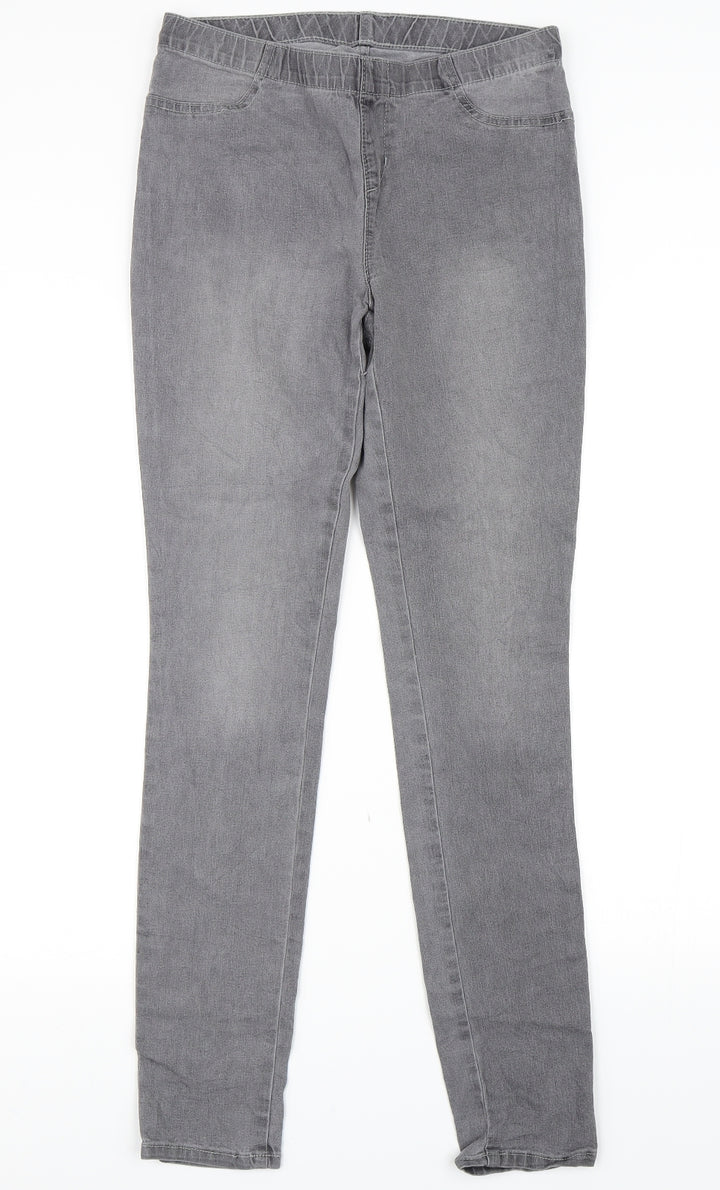 C&A Womens Grey Jegging Jeans Size 30 in L31 in