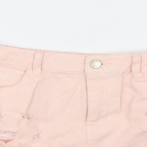 Primark Womens Pink   Hot Pants Shorts Size 10