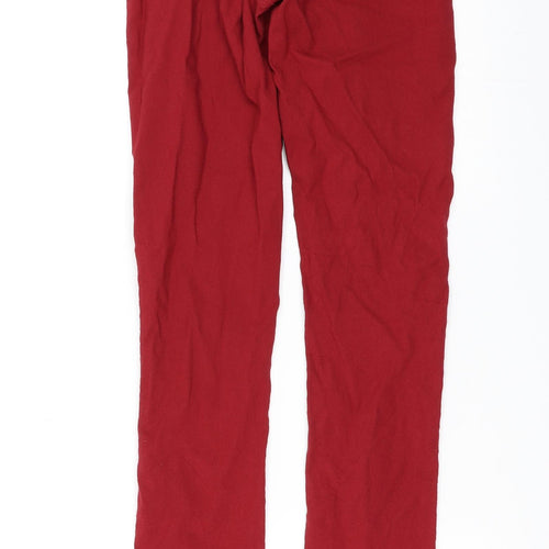Piecee Womens Red   Skinny Jeans Size 24 in L31 in