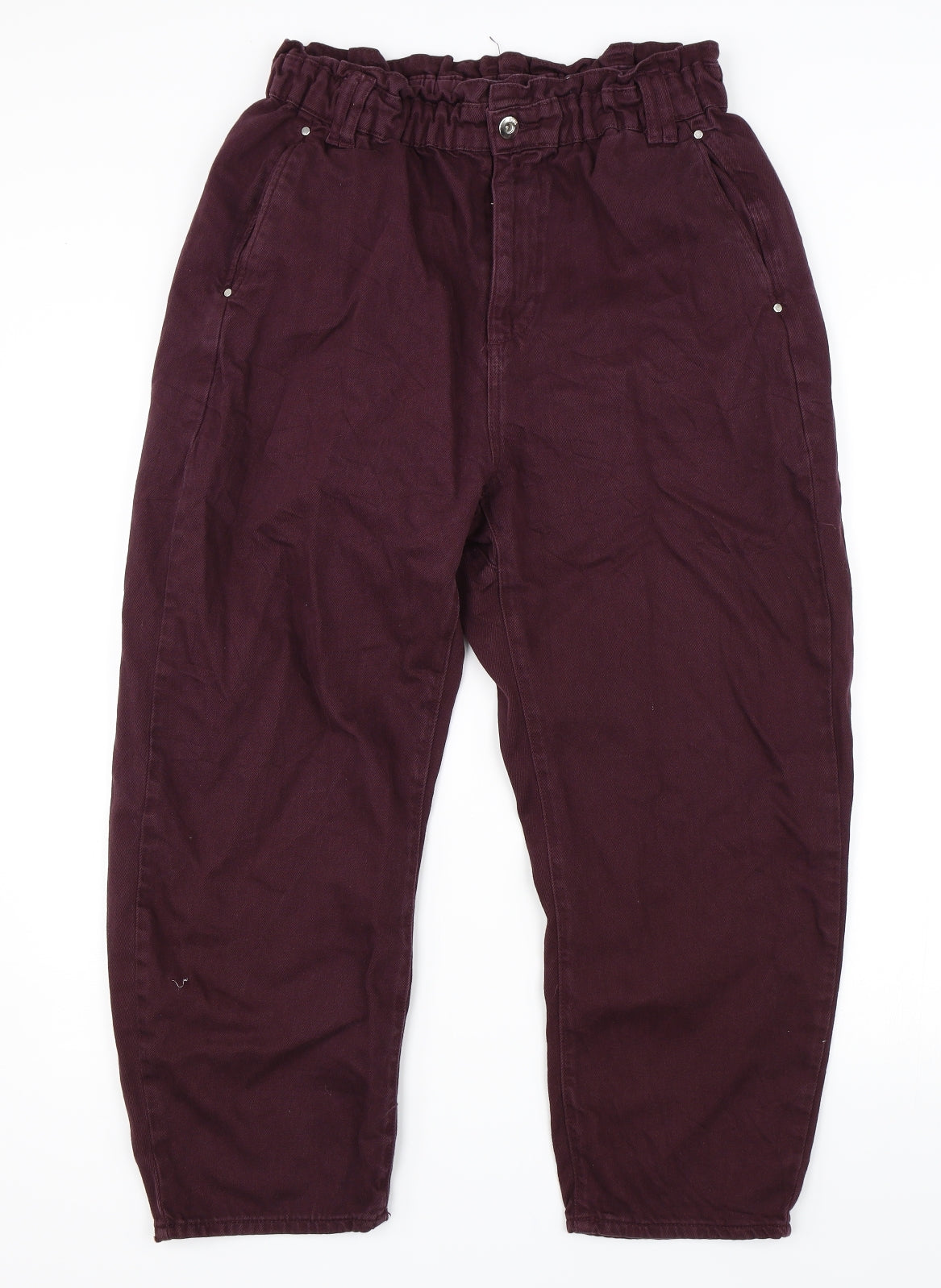 Zara Womens Purple    Jeans Size 16 L23 in - Balloon Leg