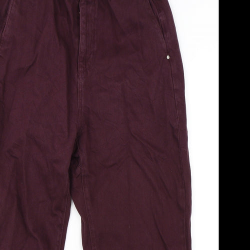 Zara Womens Purple    Jeans Size 16 L23 in - Balloon Leg