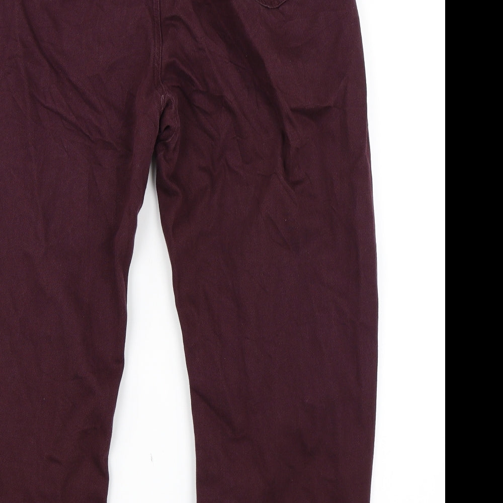 Zara Womens Purple    Jeans Size 16 L23 in - Balloon Leg
