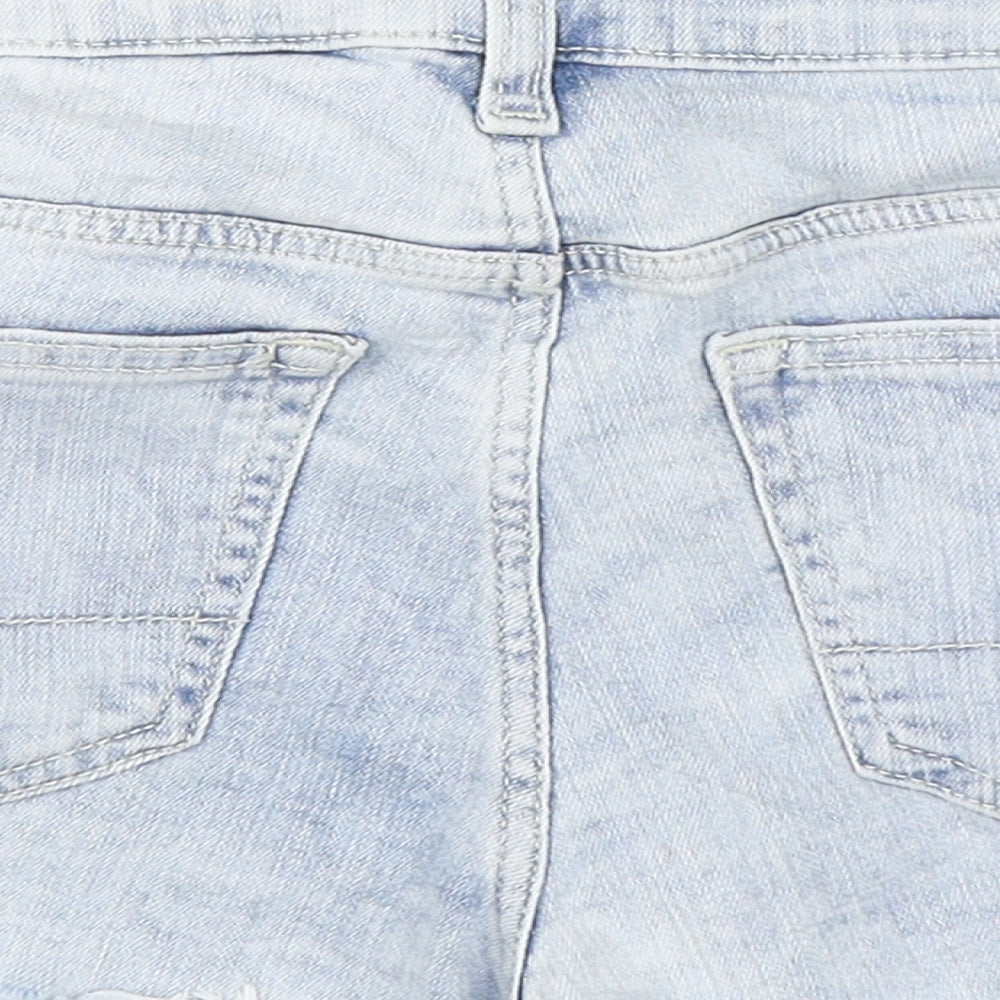 H&M Womens Blue   Hot Pants Shorts Size 12