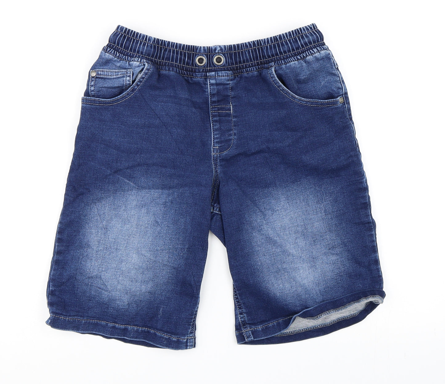Primark Boys Blue  Denim  Shorts Size 12-13 Years