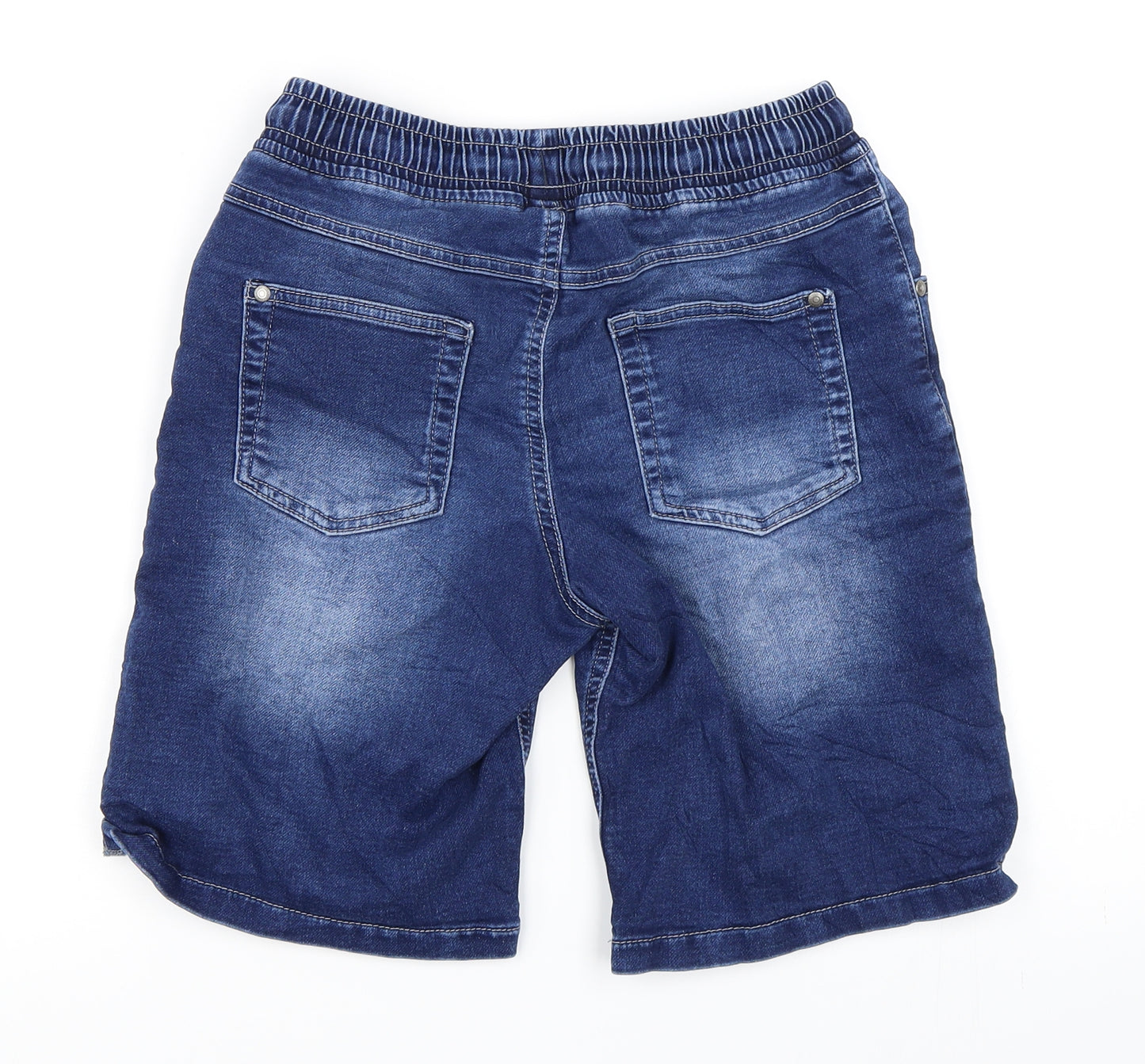 Primark Boys Blue  Denim  Shorts Size 12-13 Years