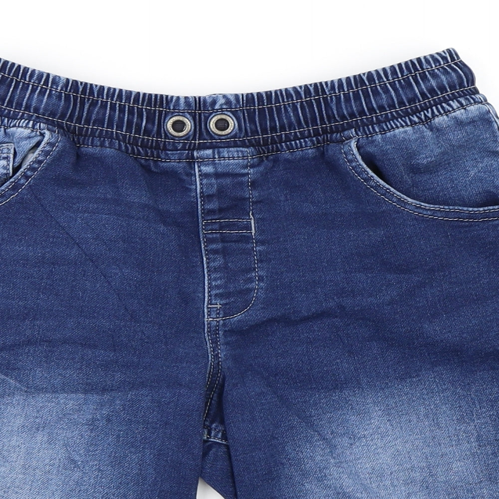 Primark Boys Blue  Denim  Shorts Size 12-13 Years