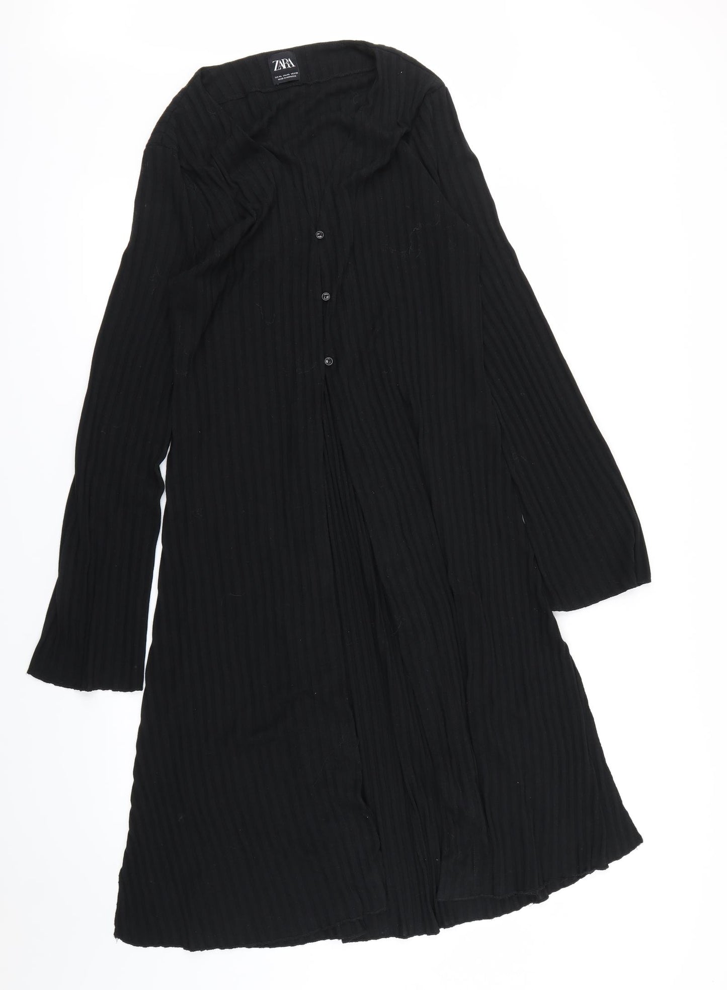 Zara Womens Black   Cardigan Jumper Size XL