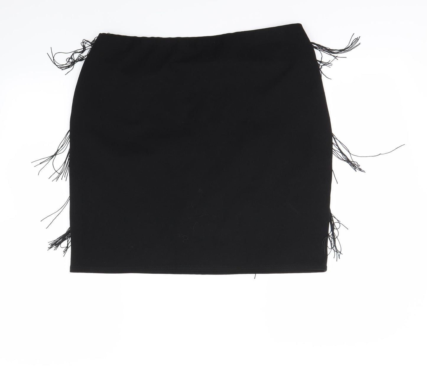 Prettylitlething Womens Black   Mini Skirt Size 20