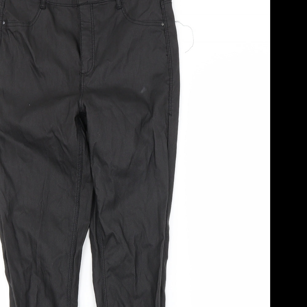 Dorothy Perkins Womens Black   Jegging Trousers Size 12 L28 in