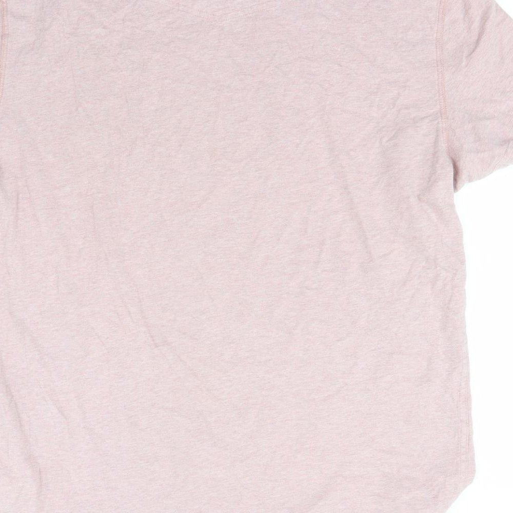 Fat Face Mens Pink    T-Shirt Size L