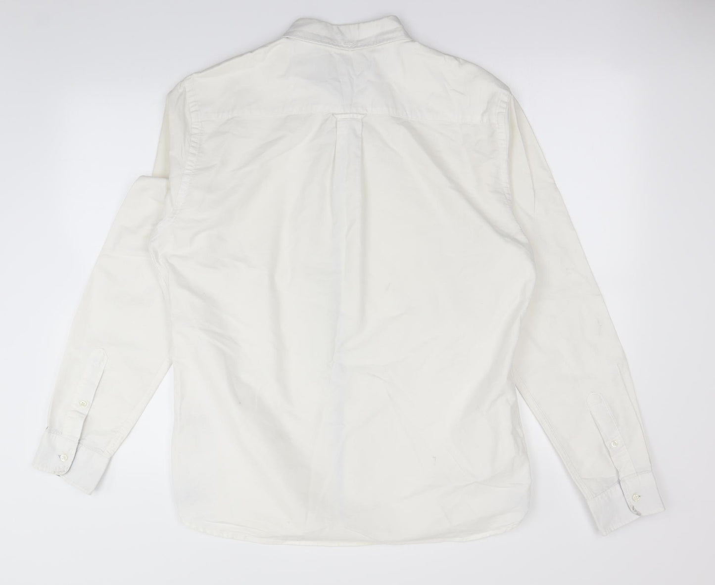 Next  Mens White    Button-Up Size L