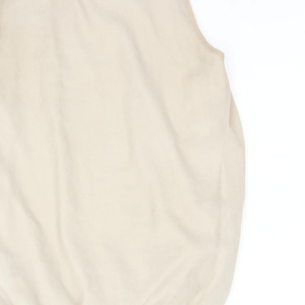 Autonomy Womens Beige   Basic Blouse Size 10