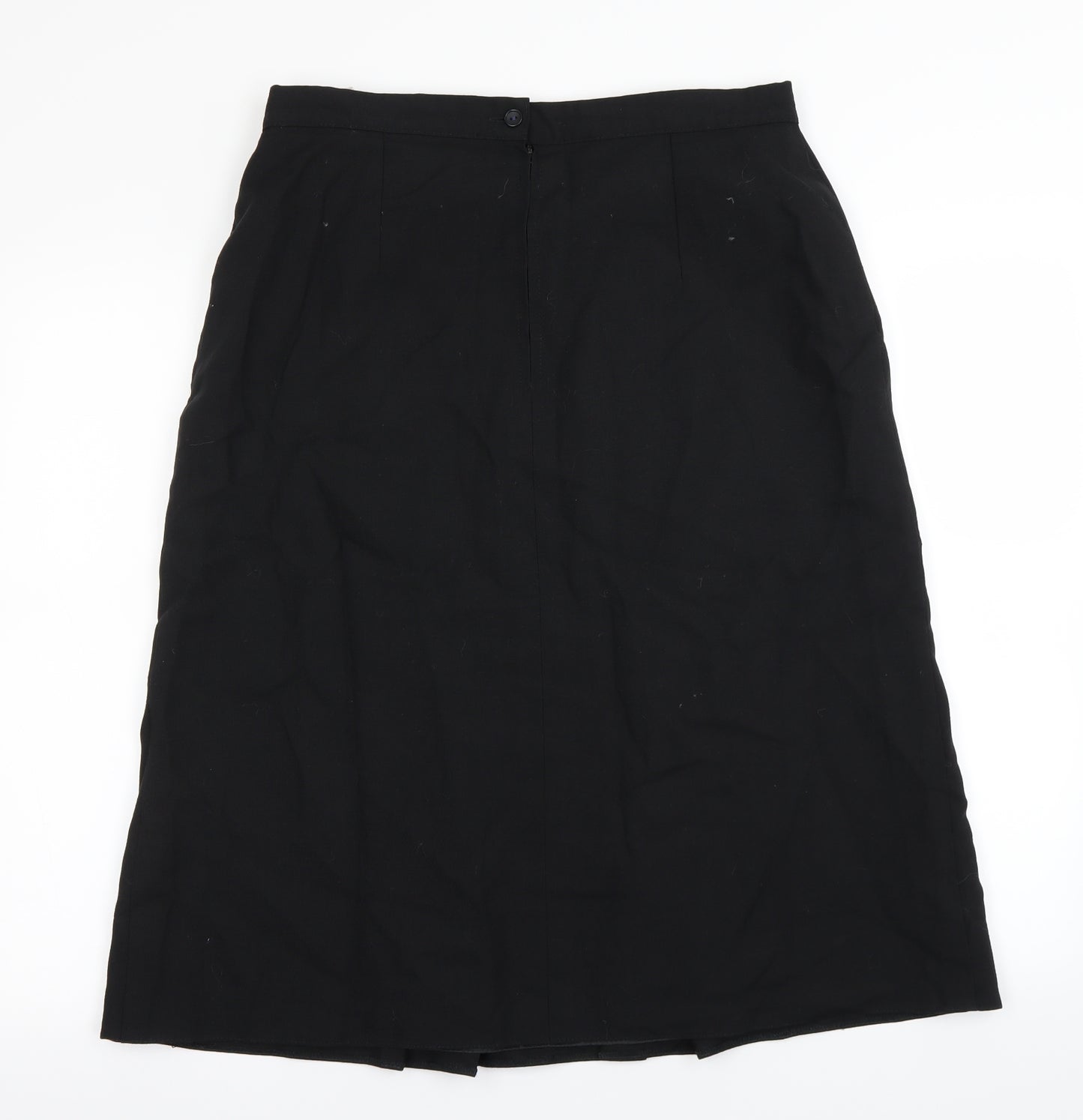 BHS Womens Black   Trumpet Skirt Size 18