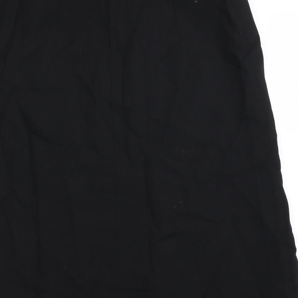 BHS Womens Black   Trumpet Skirt Size 18