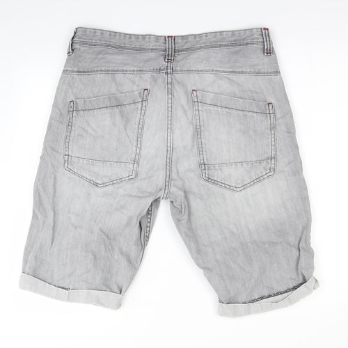 F&F Mens Grey   Chino Shorts Size S
