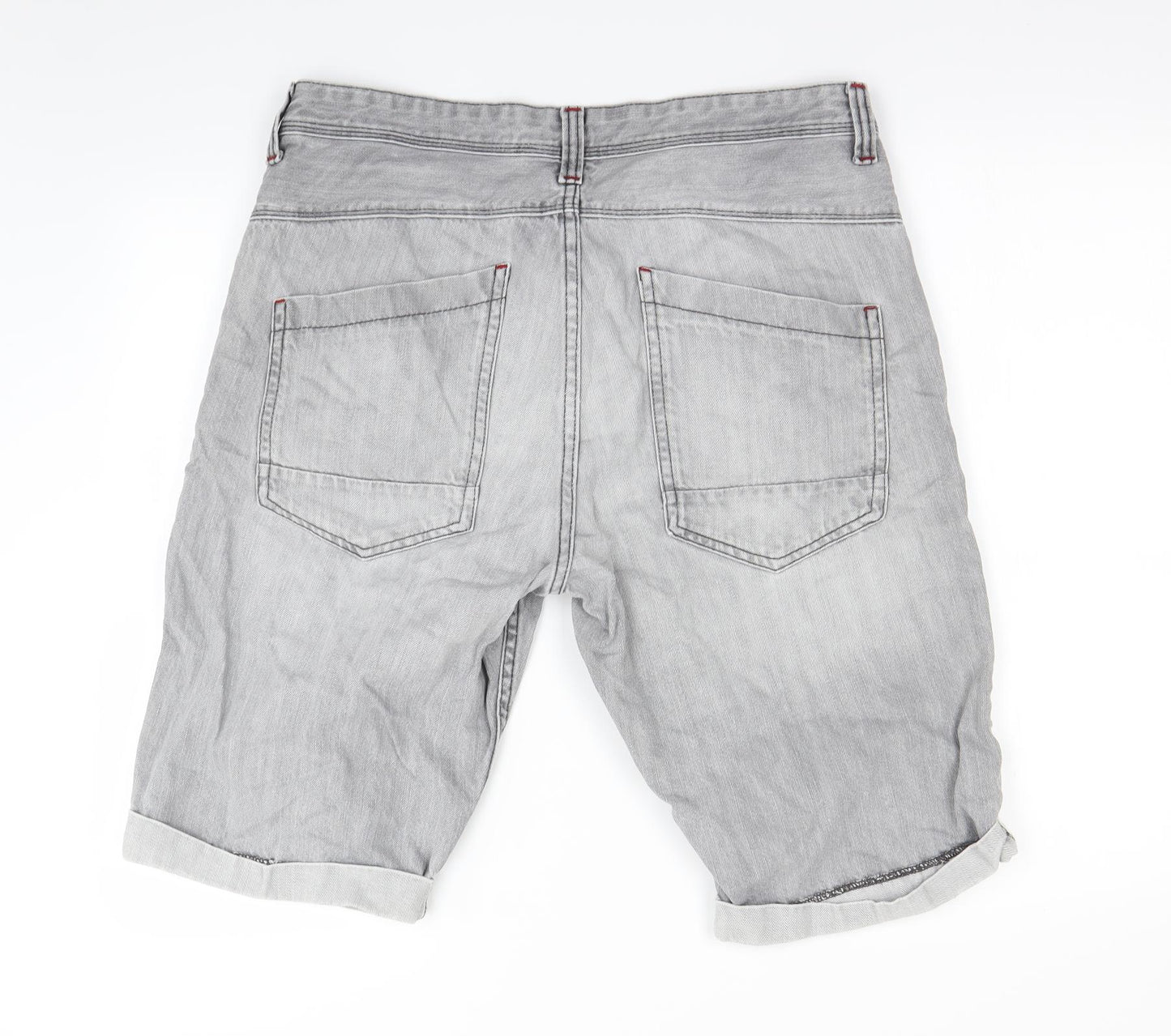 F&F Mens Grey   Chino Shorts Size S
