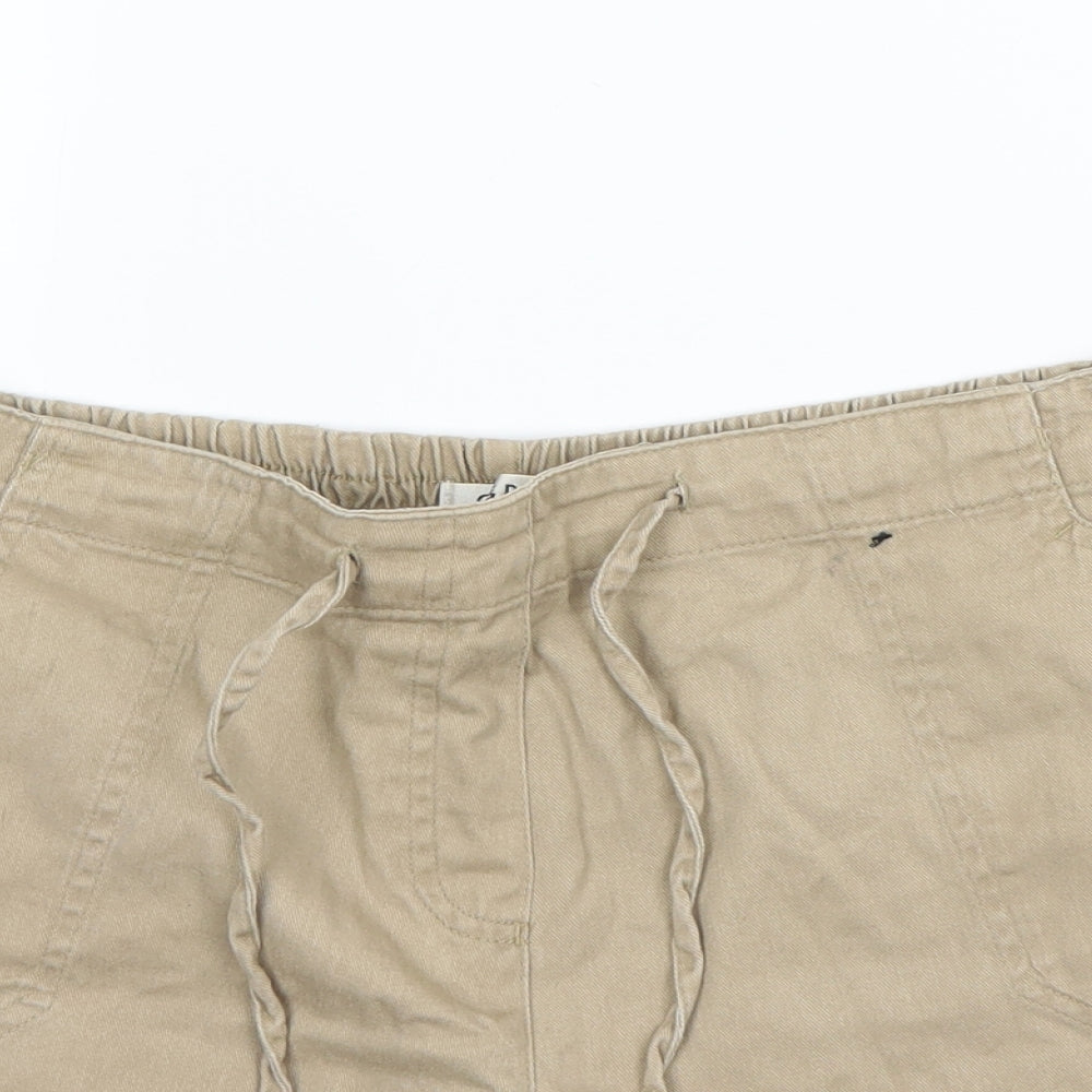 George Womens Beige   Chino Shorts Size 12