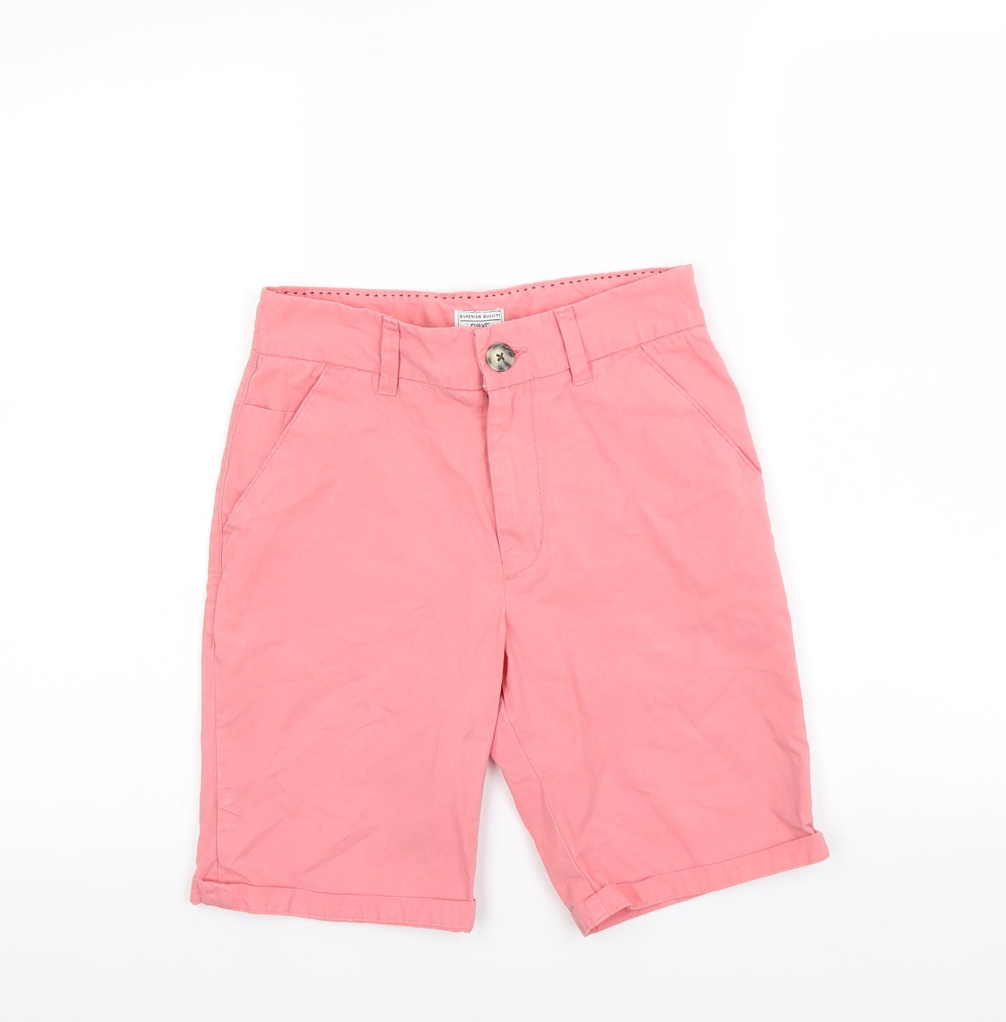 Next  Boys Pink   Chino Shorts Size 11 Years