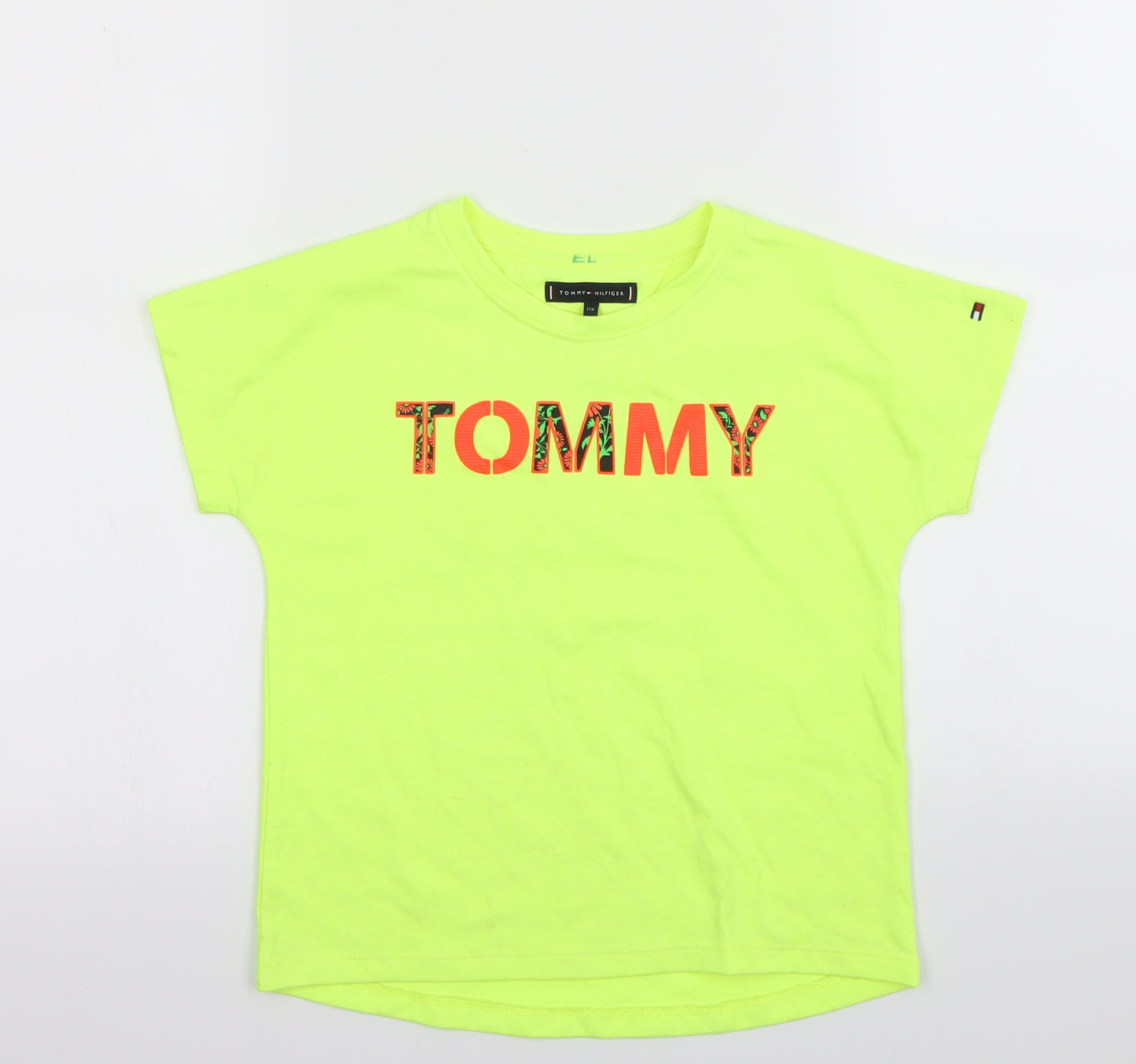 Tommy Hillfiger Boys Yellow   Basic T-Shirt Size 8 Years