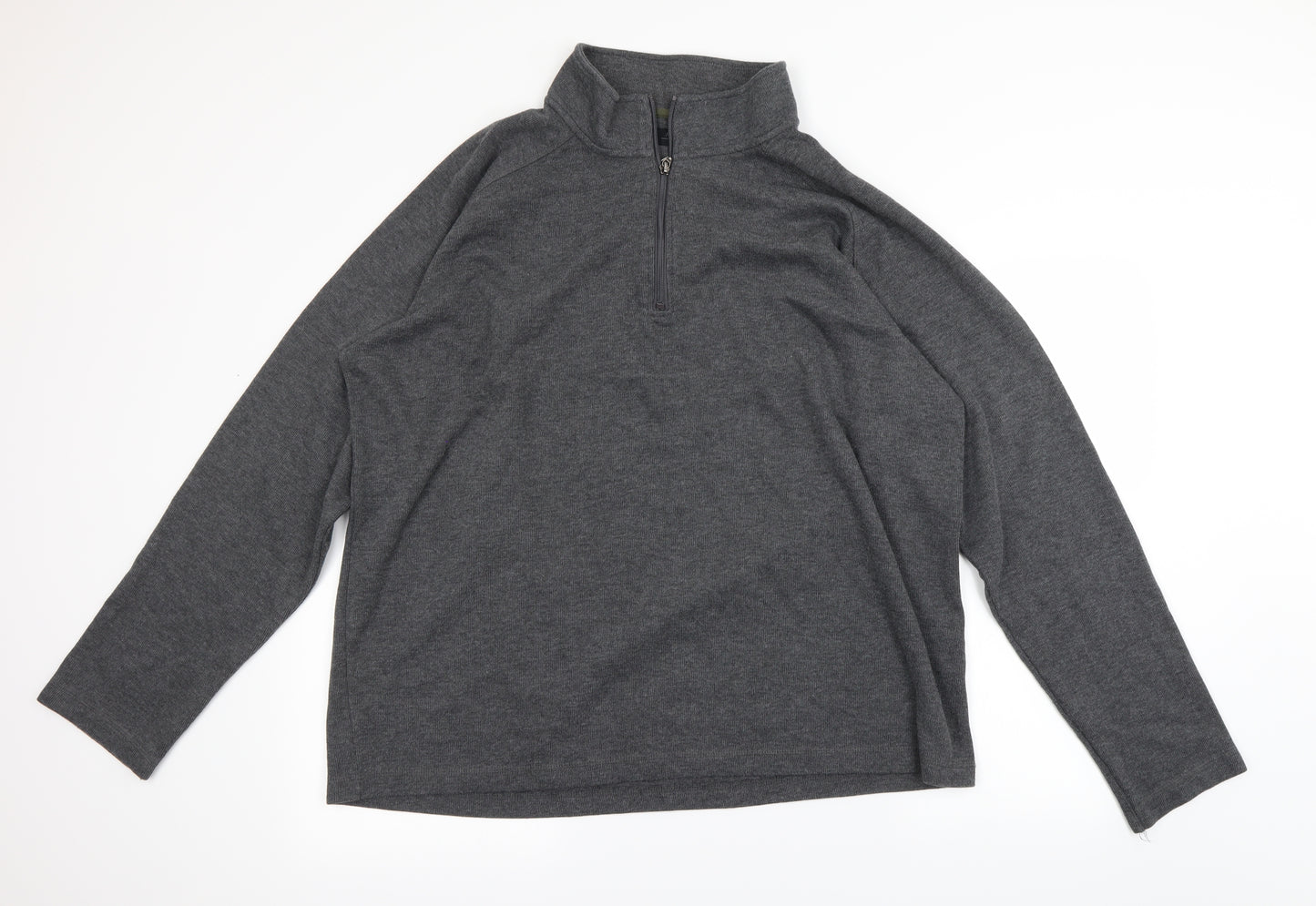 ACW85 Mens Grey   Full Zip Jumper Size 3XL