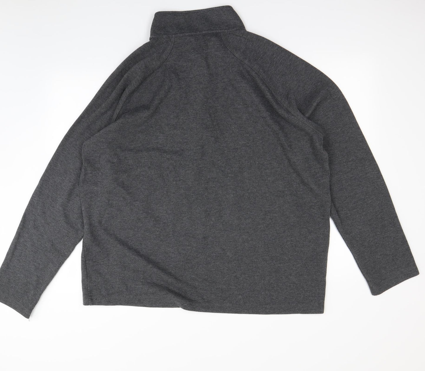 ACW85 Mens Grey   Full Zip Jumper Size 3XL