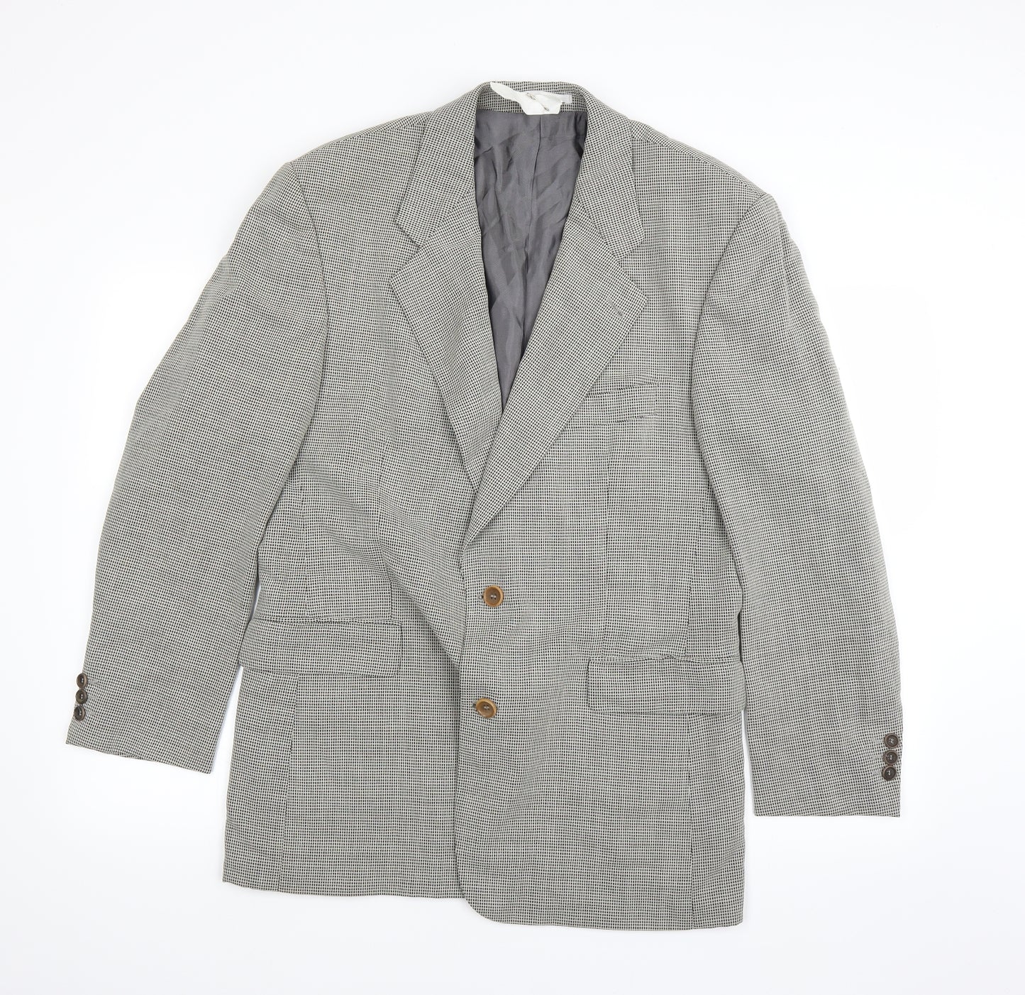 Preworn Mens White   Jacket Suit Jacket Size 40