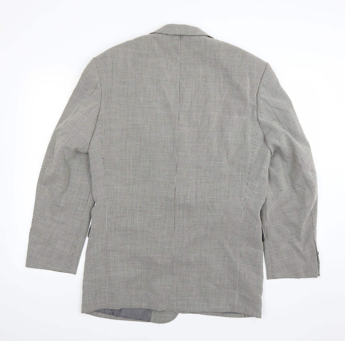 Preworn Mens White   Jacket Suit Jacket Size 40