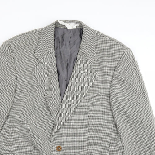Preworn Mens White   Jacket Suit Jacket Size 40