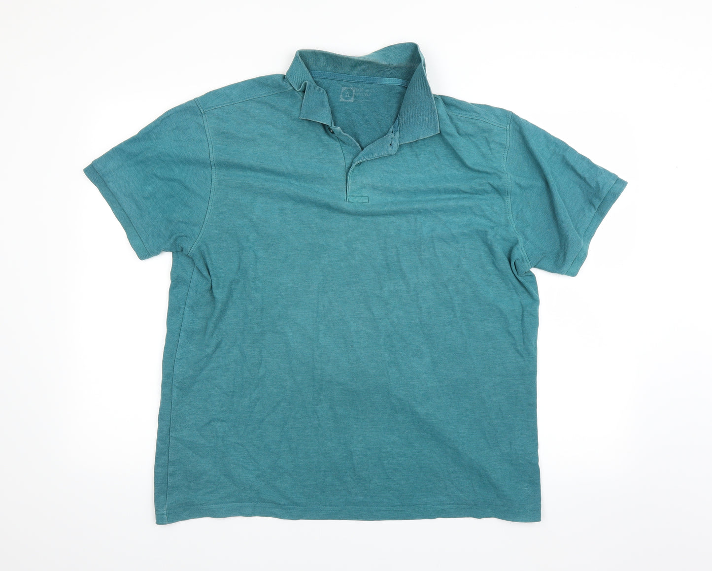 Cedar Wood State Mens Green    Polo Size XL